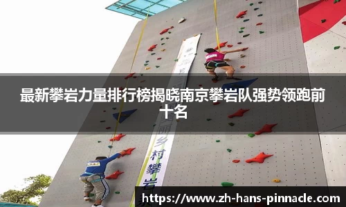最新攀岩力量排行榜揭晓南京攀岩队强势领跑前十名